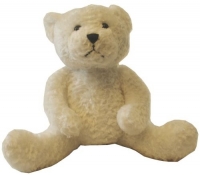 Funky Bear Snowy - Personalized Teddy Bear with Hoodie